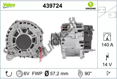 VALEO Alterntor VA 439724, 439724