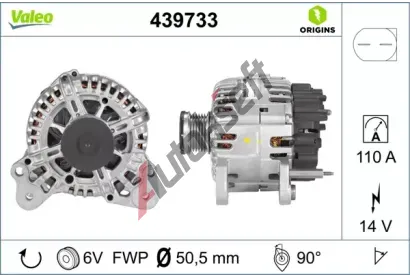 VALEO Alterntor VA 439733, 439733