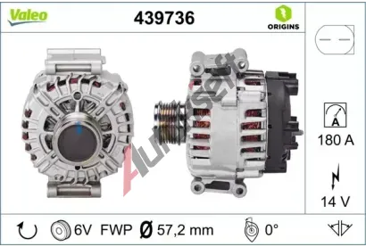 VALEO Alterntor VA 439736, 439736