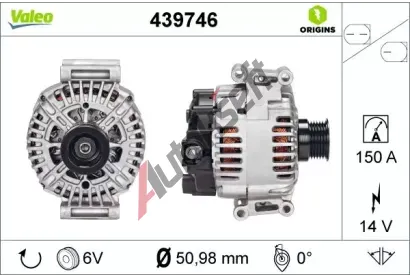 VALEO Alterntor VA 439746, 439746