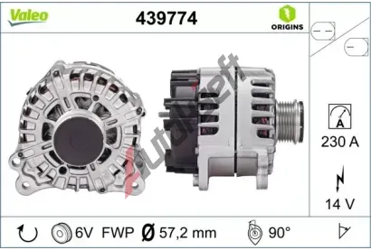 VALEO Alterntor VA 439774, 439774
