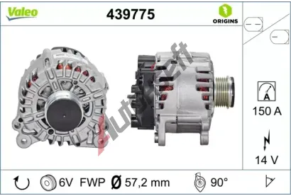 VALEO Alterntor VA 439775, 439775