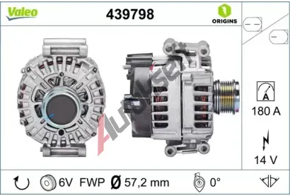 VALEO Alterntor VA 439798, 439798