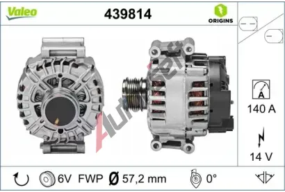 VALEO Alterntor VA 439814, 439814