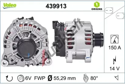 VALEO Alterntor VA 439913, 439913