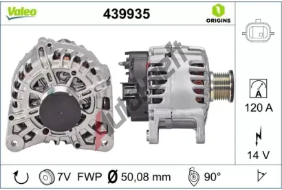 VALEO Alterntor VALEO ORIGINS NEW VA 439935, 439935