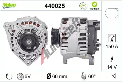 VALEO Altern�tor VA 440025, 440025