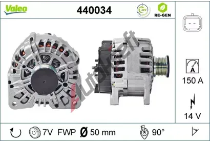 VALEO Alterntor VA 440034, 440034