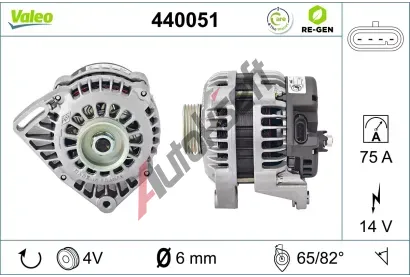 VALEO Alterntor VA 440051, 440051