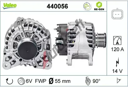 VALEO Alterntor VA 440056, 440056
