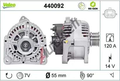VALEO Alterntor VA 440092, 440092