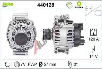 VALEO Alterntor VA 440128, 440128