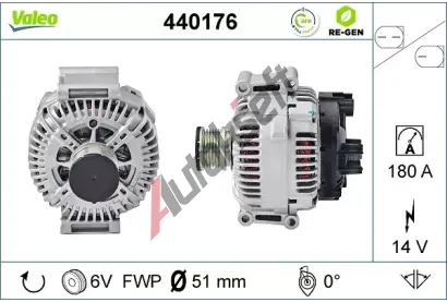VALEO Alterntor VA 440176, 440176