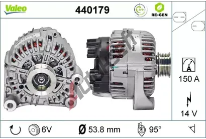 VALEO Alterntor VA 440179, 440179