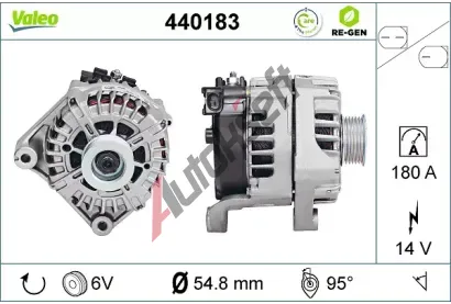 VALEO Alterntor VA 440183, 440183