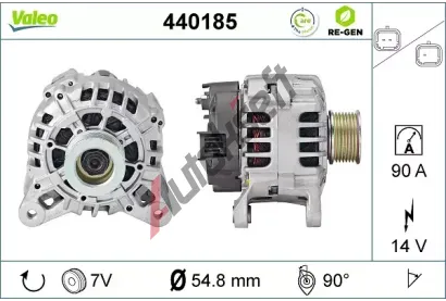 VALEO Alterntor VA 440185, 440185