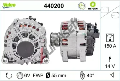 VALEO Alterntor VA 440200, 440200