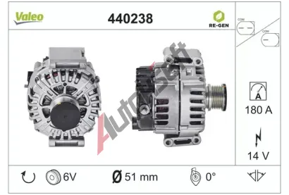 VALEO Alterntor VA 440238, 440238