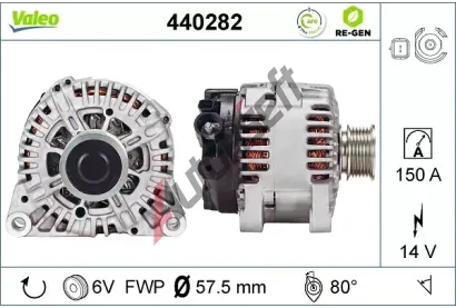 VALEO Altern�tor VA 440282, 440282