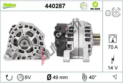 VALEO Altern�tor VA 440287, 440287
