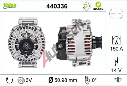 VALEO Alterntor VA 440336, 440336