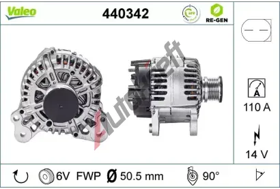 VALEO Alterntor VA 440342, 440342