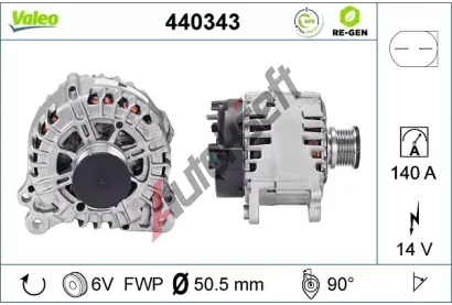VALEO Alterntor VA 440343, 440343