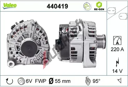 VALEO Alterntor VA 440419, 440419