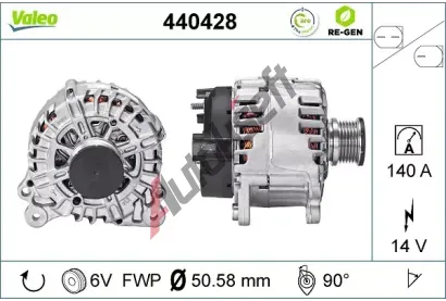 VALEO Alterntor VA 440428, 440428