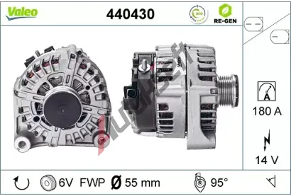 VALEO Alterntor VA 440430, 440430
