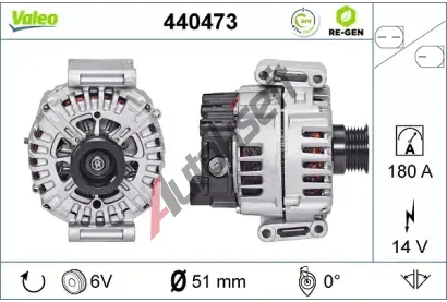 VALEO Alterntor VA 440473, 440473