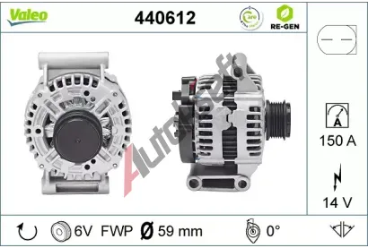 VALEO Alterntor VA 440612, 440612