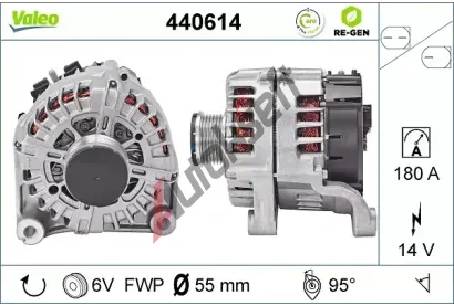 VALEO Alternátor VALEO RE-GEN REMANUFACTURED VA 440614, 440614 VALEO Alternátor VALEO RE-GEN REMANUFACTURED VA 440614, 440614