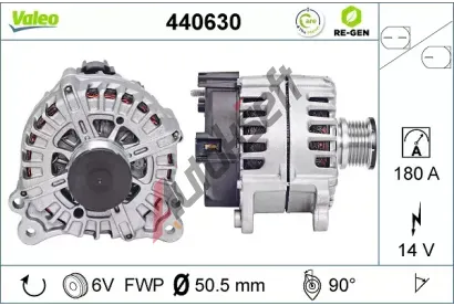 VALEO Alterntor VALEO RE-GEN REMANUFACTURED VA 440630, 440630