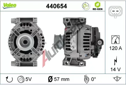 VALEO Alterntor VA 440654, 440654