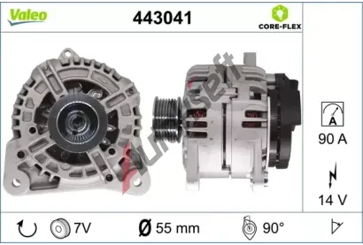 VALEO Alterntor NEW PART VA 443041, 443041