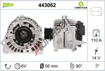 VALEO Alterntor NEW PART VA 443062, 443062