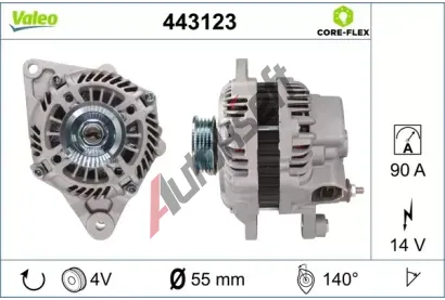VALEO Altern�tor NEW PART VA 443123, 443123