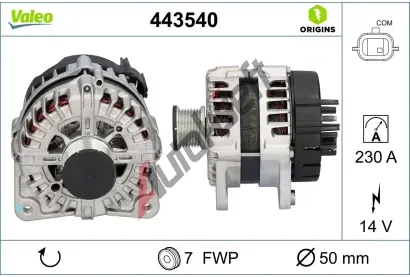 VALEO Altern�tor VALEO ORIGINS NEW OE TECHNOLOGY VA 443540, 443540