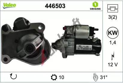 VALEO Start�r VALEO ORIGINS NEW VA 446503, 446503