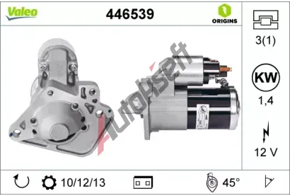 VALEO Startr VALEO ORIGINS NEW VA 446539, 446539