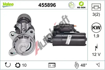 VALEO Start�r VA 455896, 455896