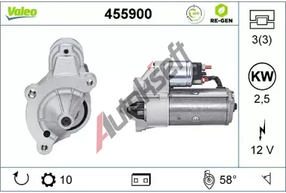 VALEO Start�r VA 455900, 455900