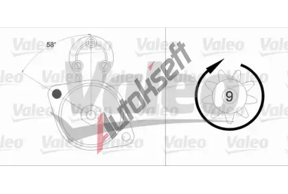 VALEO Startr VA 458211, 458211