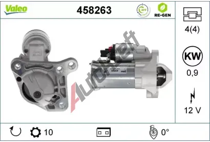VALEO Startér VA 458263, 458263 VALEO Startér VA 458263, 458263