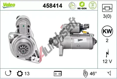 VALEO Startér VA 458414, 458414 VALEO Startér VA 458414, 458414