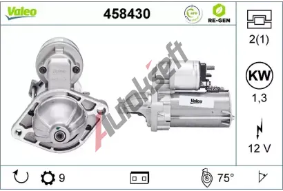 VALEO Startr VA 458430, 458430