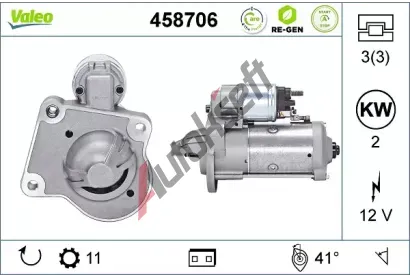 VALEO Startr VALEO RE-GEN REMANUFACTURED STOP&START VA 458706, 458706
