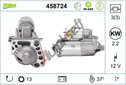 VALEO Startr VALEO RE-GEN REMANUFACTURED STOP&START VA 458724, 458724