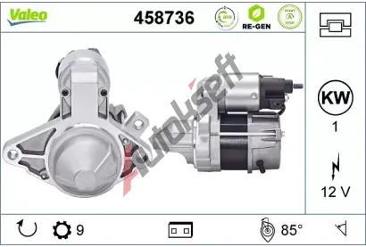 VALEO Start�r VALEO RE-GEN REMANUFACTURED STOP&START VA 458736, 458736